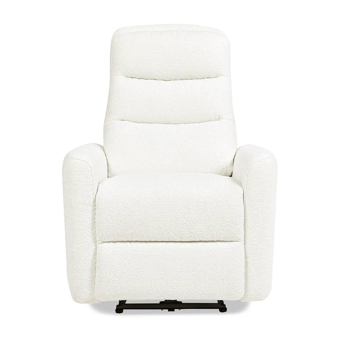 Bloomy High Back Power Recliner | Motion Chair | Powered Reclining | Chiffon White