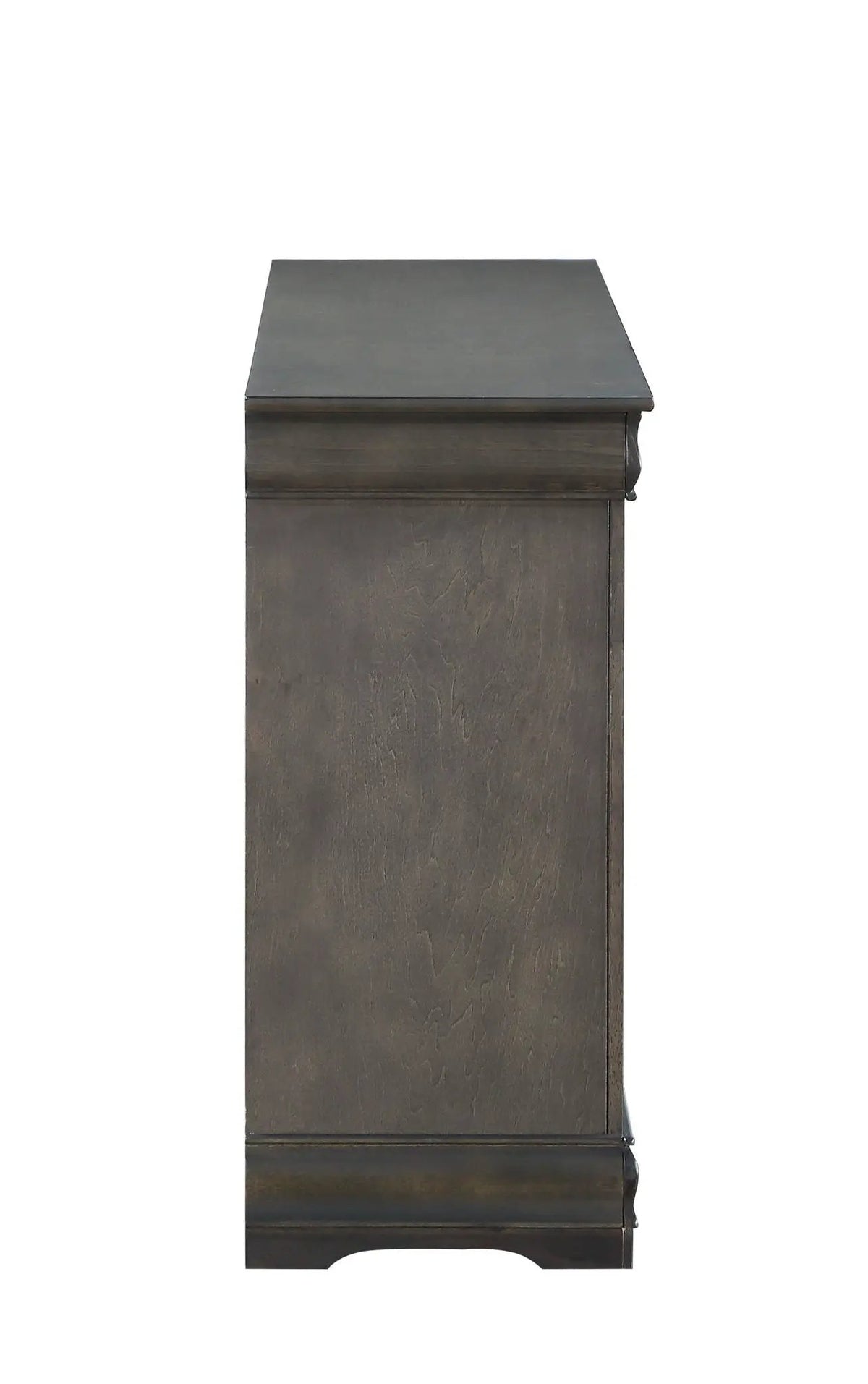 Louis Philippe Bedroom Dresser | Six Drawers | Sleek Design | 57 Inch Width