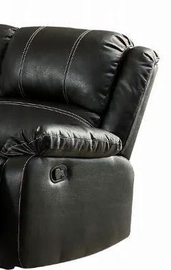 Zuriel Recliner Sofa | Synthetic Upholstery | Smooth Reclining Mechanism | Tight Back Support