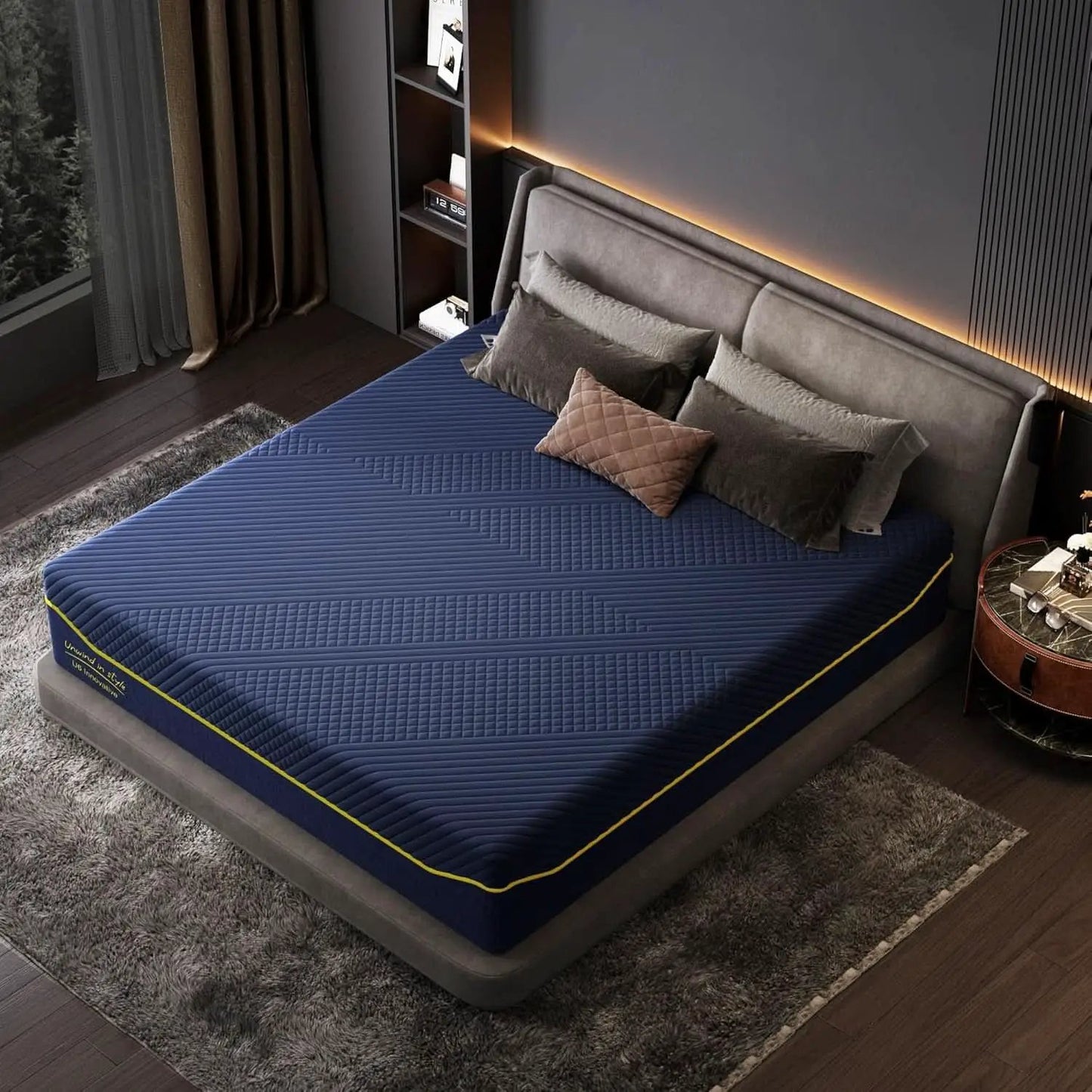 Queen 12Inch Cooling Gel Memory Foam Mattress CertipurUS from PriceLows™