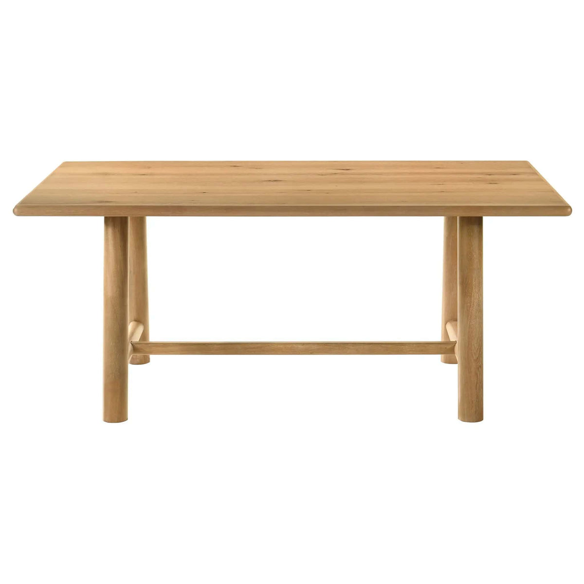 Duncan 7-piece Rectangular Wood Dining Table Set Washed | 7-Piece Set | Solid Wood & Rubberwood | Oak