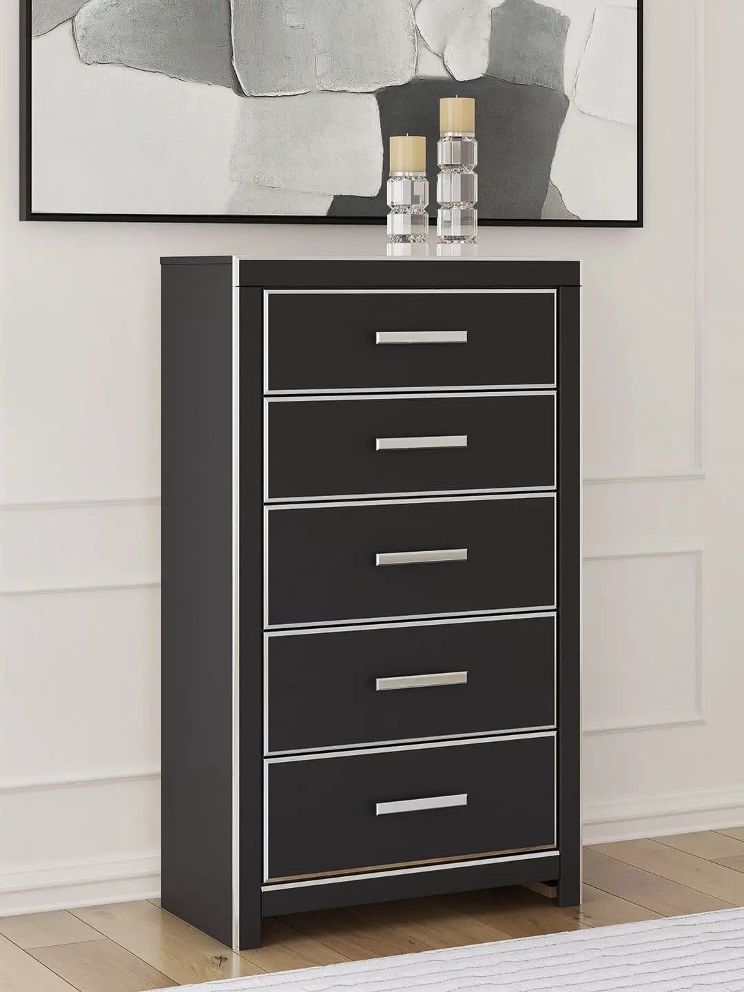 Zuraleus Five Drawer Chest | 2 Pieces | Living Room Furniture | Living Room