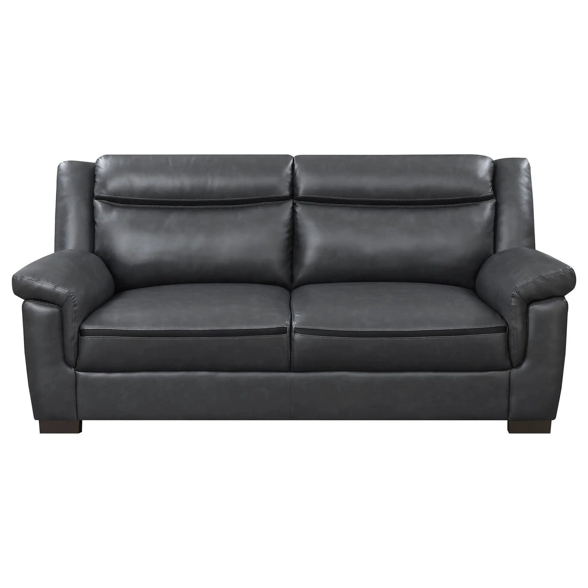 Arabella 3-piece Upholstered Padded Arm Sofa Set | 3-Piece Set | Living Room Furniture | Grey