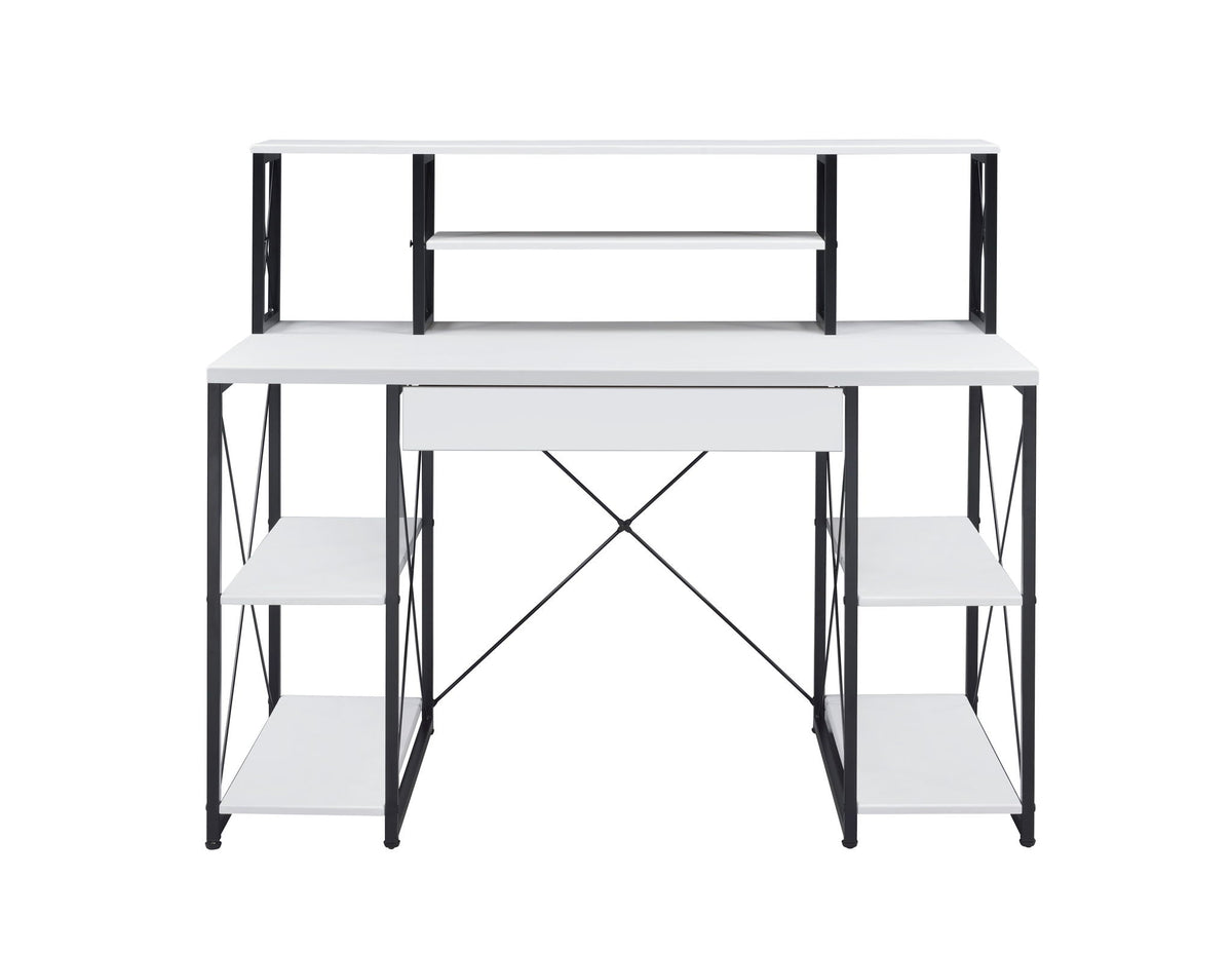 Writing Desk | Spacious Drawer | Eight Compartments | Three Finishes