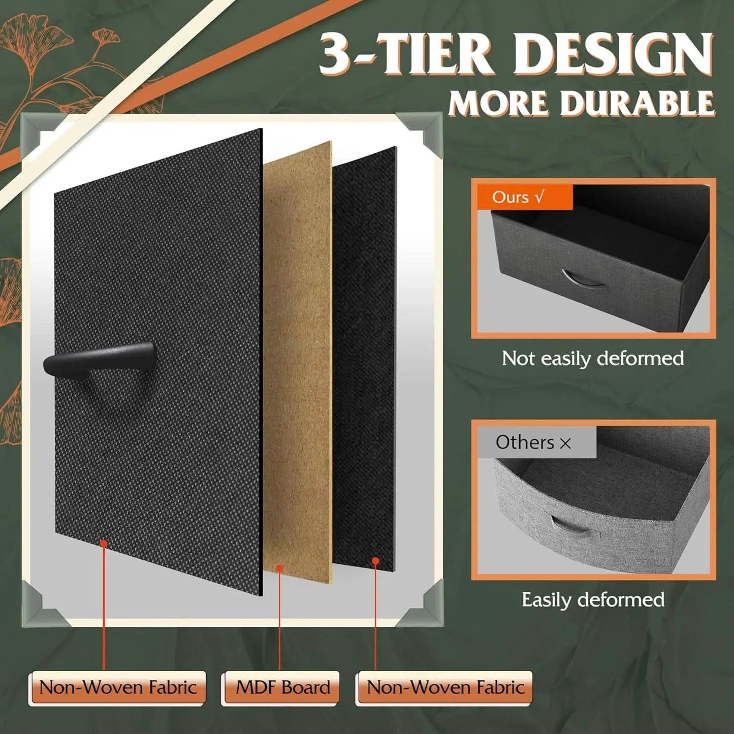 Charcoal Finish Dresser With 4 Drawers For Bedroom Storage from PriceLows™