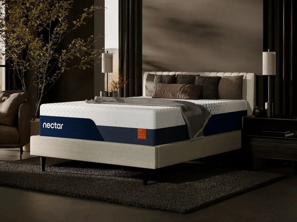 Nectar Ultra Memory Foam Mattress | 15 Inch Height | Fabric Cover | Multiple Comfort Layers