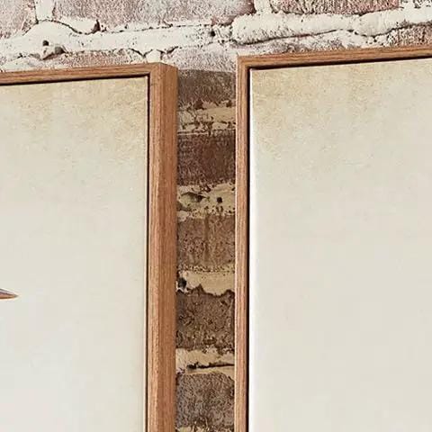 Aubinell Wall Art Set (Set of 2) | 30 x 1.38 x 40.13 in | Home Furniture | Beige
