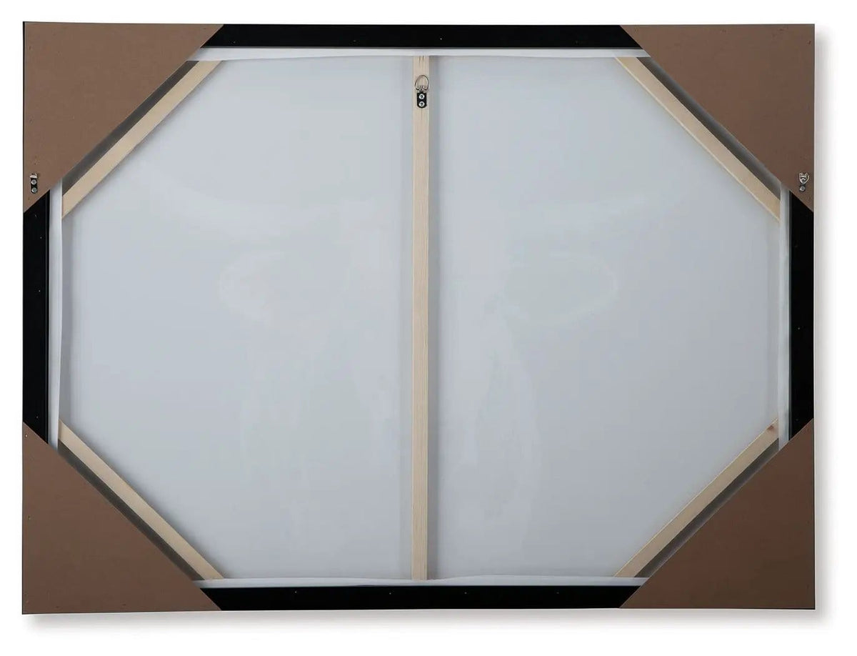 Harlandale Wall Art | 47.75 x 1.5 x 36 in | Home Furniture | Black / White / Brown