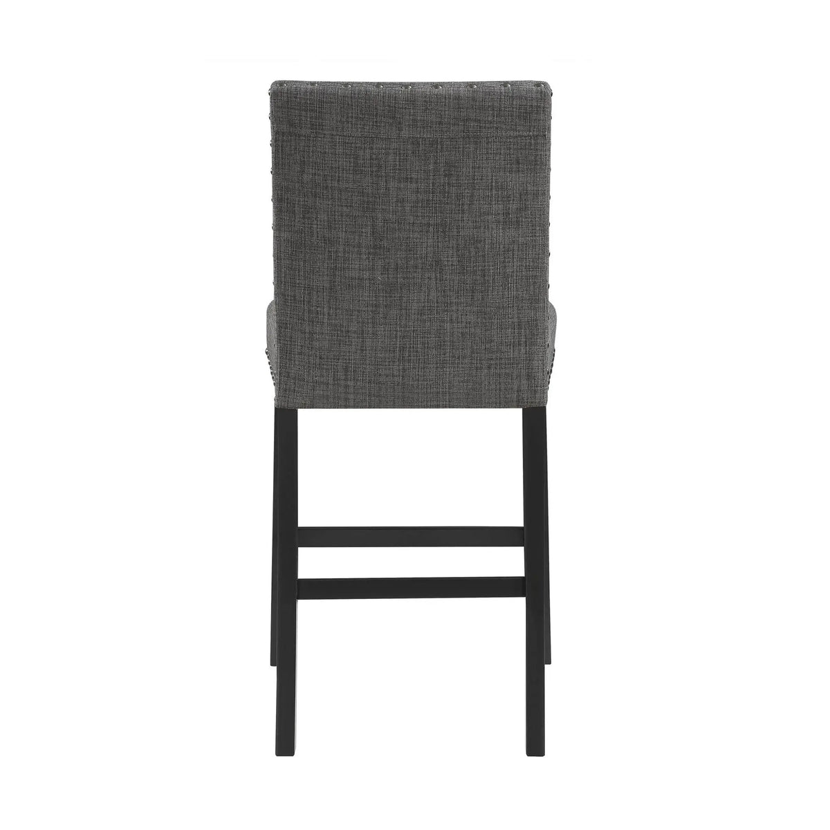 Marian Bar Stools | Set Of 2 | Fabric Finish | Ergonomic Design
