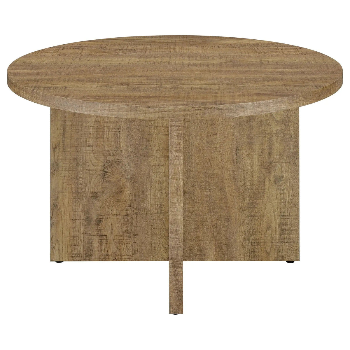 Jamestown Round 47-inch Composite Wood Dining Table Mango | 47.25 x 47.25 x 30 in | Wood | Dining Room