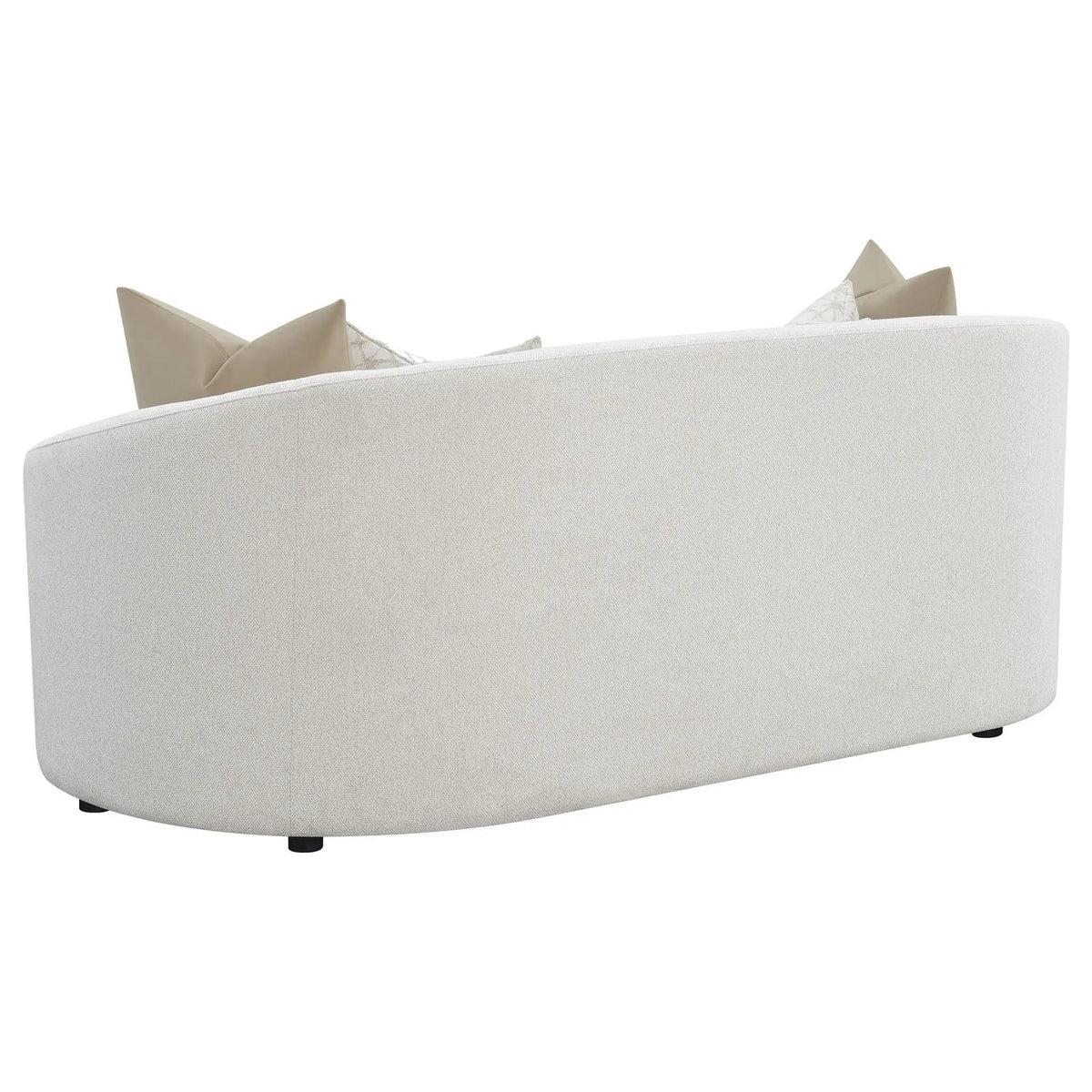 Rainn 2-piece Boucle Upholstered Sloped Arm Sofa Set Latte | 2-Piece Set | Boucle | Living Room