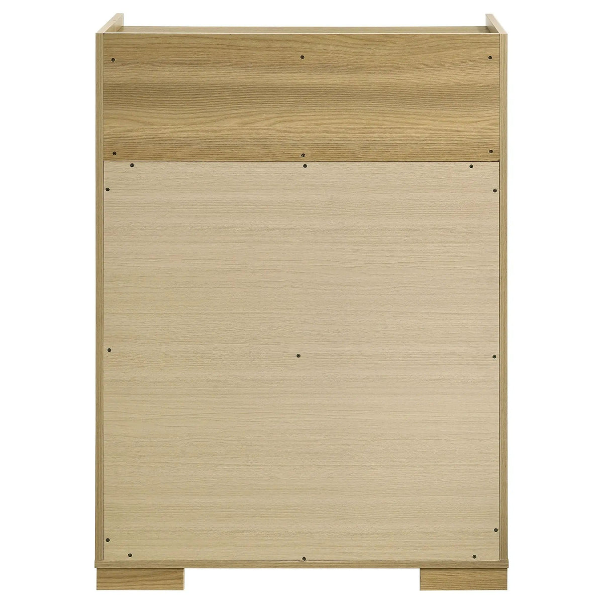 Hyland 4-drawer Chest of Drawers | 31 x 17.25 x 44 in | Engineered Wood & Metal | Natural