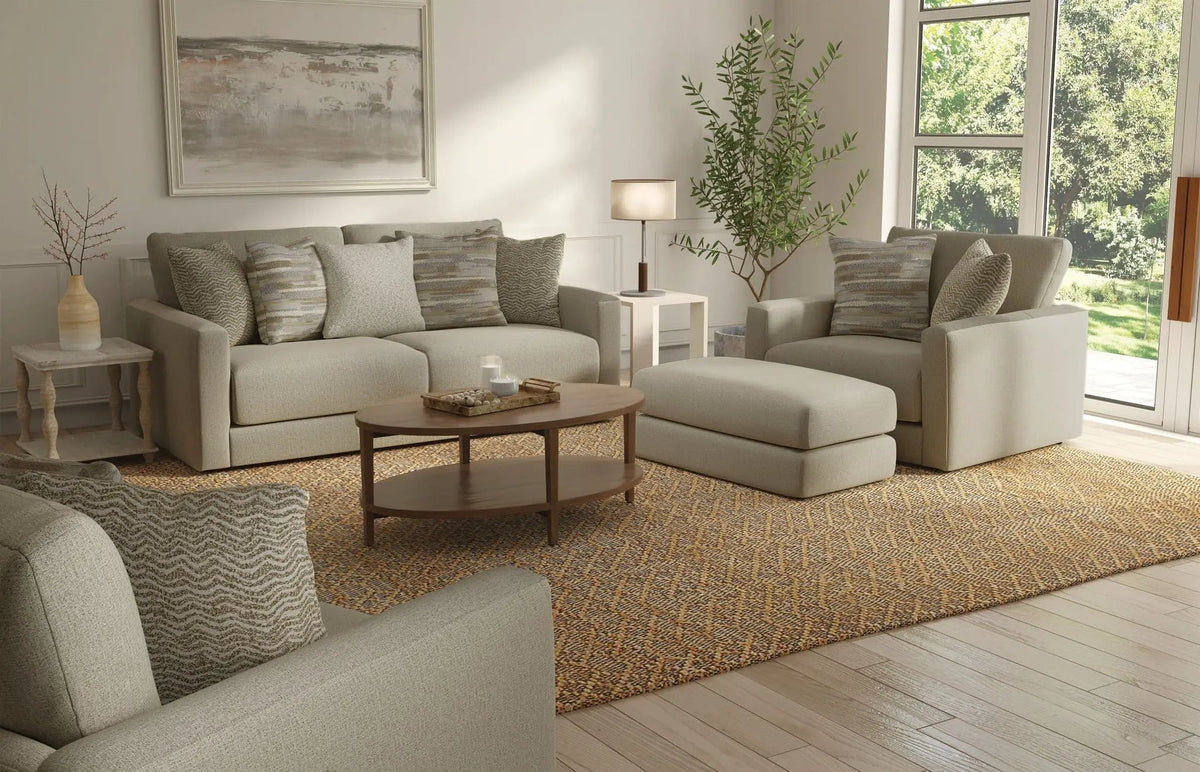 Amelia Sofa | 96 x 49 x 38 in | Living Room Furniture | Sand