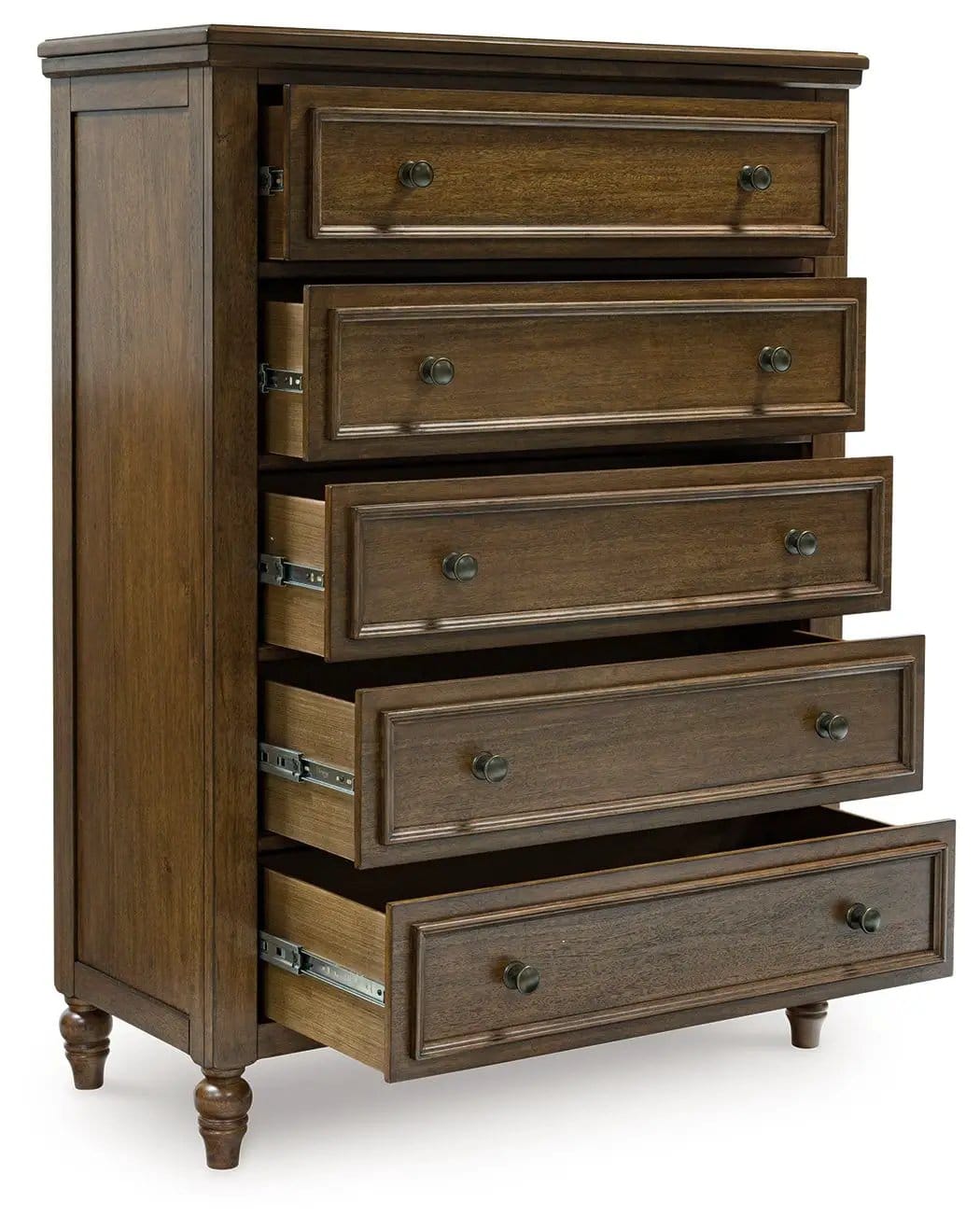 Sturlayne Five Drawer Chest | 40 x 18 x 54 in | Mdf | Brown