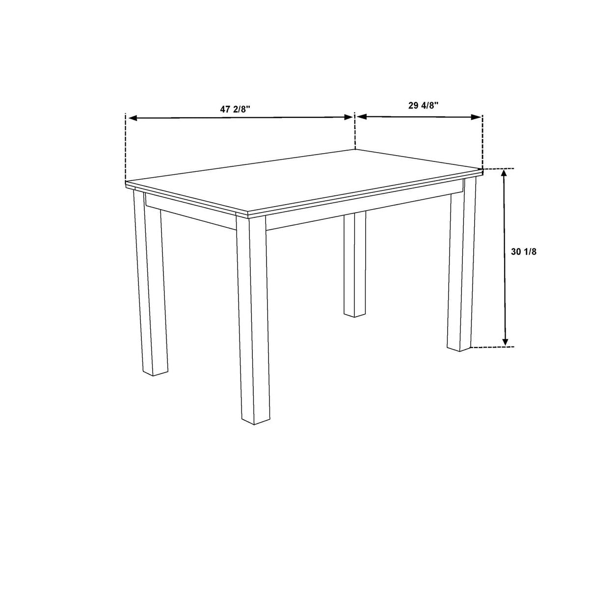 Sarang Dining Table And Chairs Set | Faux Marble Top | 4 Silver Chairs | Padded Seating
