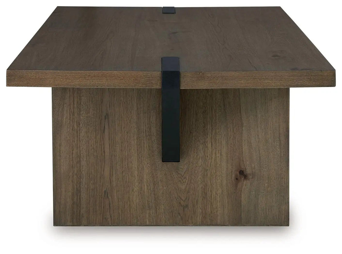 Kandinew Living Room Table | 2 Pieces | Oak Veneer | Home