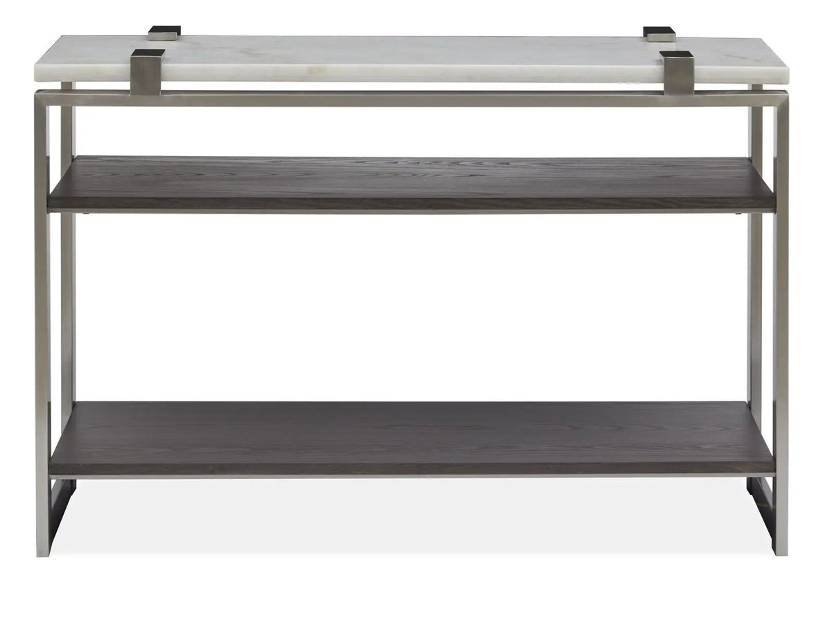 Paradox Rectangular End Table | 26 Inch Length | Modern Lifestyle Design | 24 Inch Height