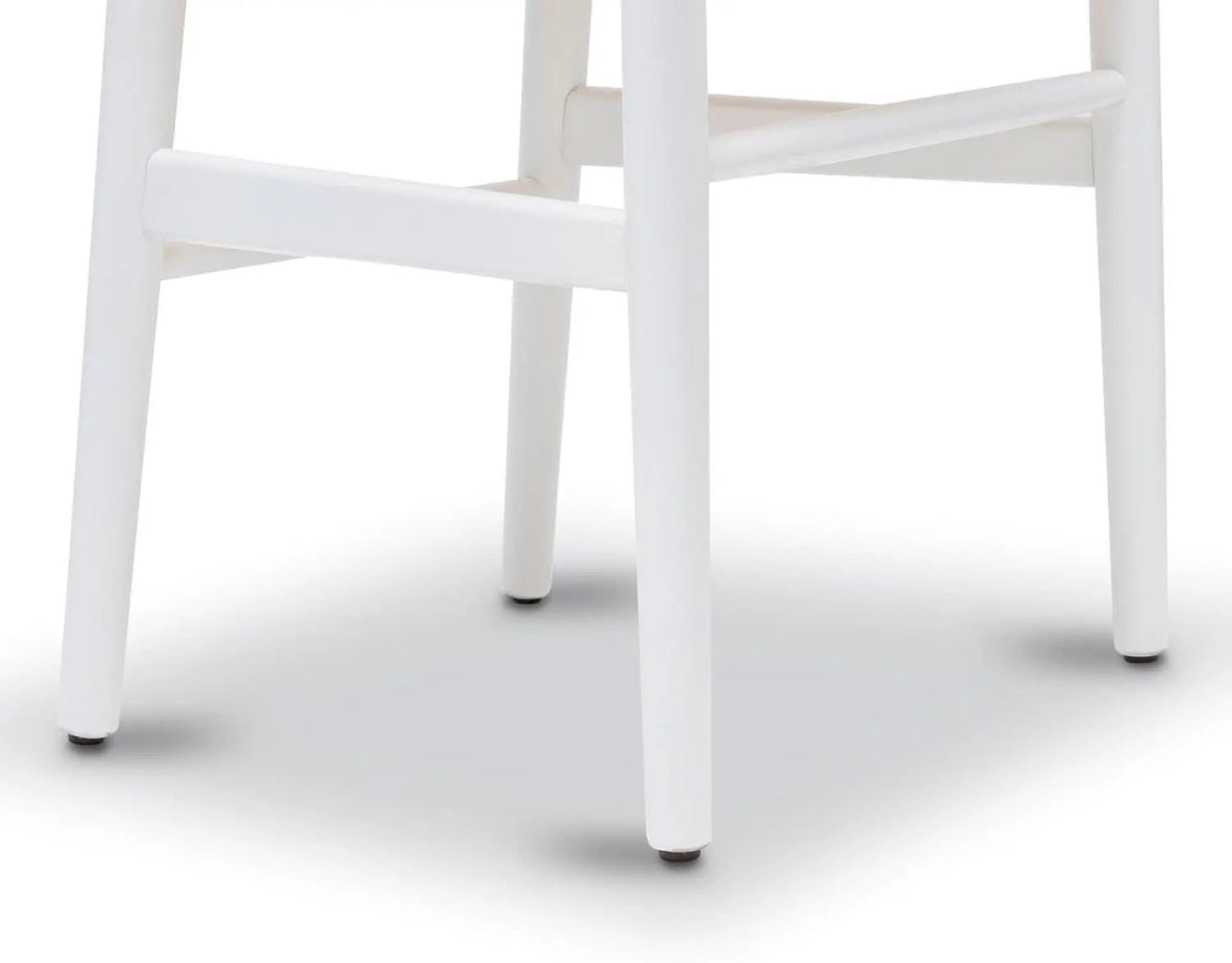 Mid Century White Weave Dining Chair For Dining Room from PriceLows™