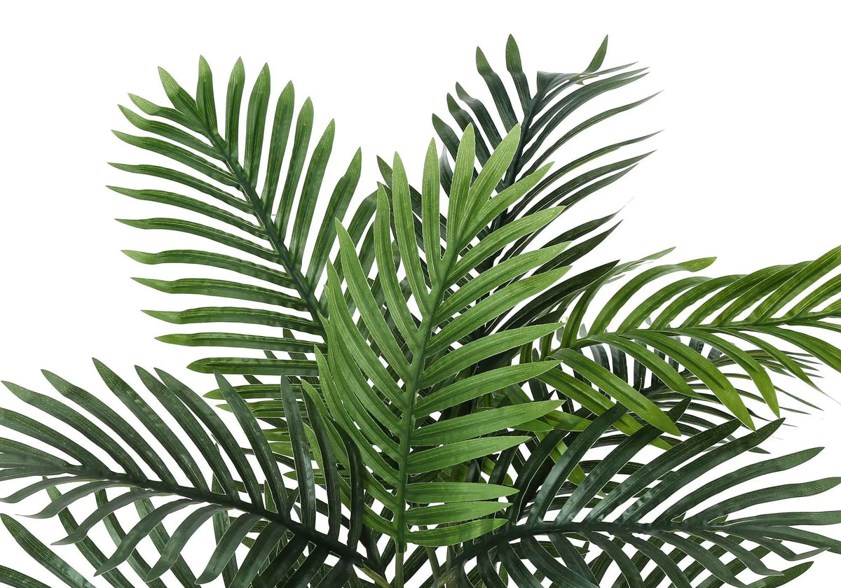 24" Tall, Artificial Plant, Palm, Indoor, Faux, Fake, Table, Floor, Greenery | 25 x 23 x 24 in | Home Furniture | Beige