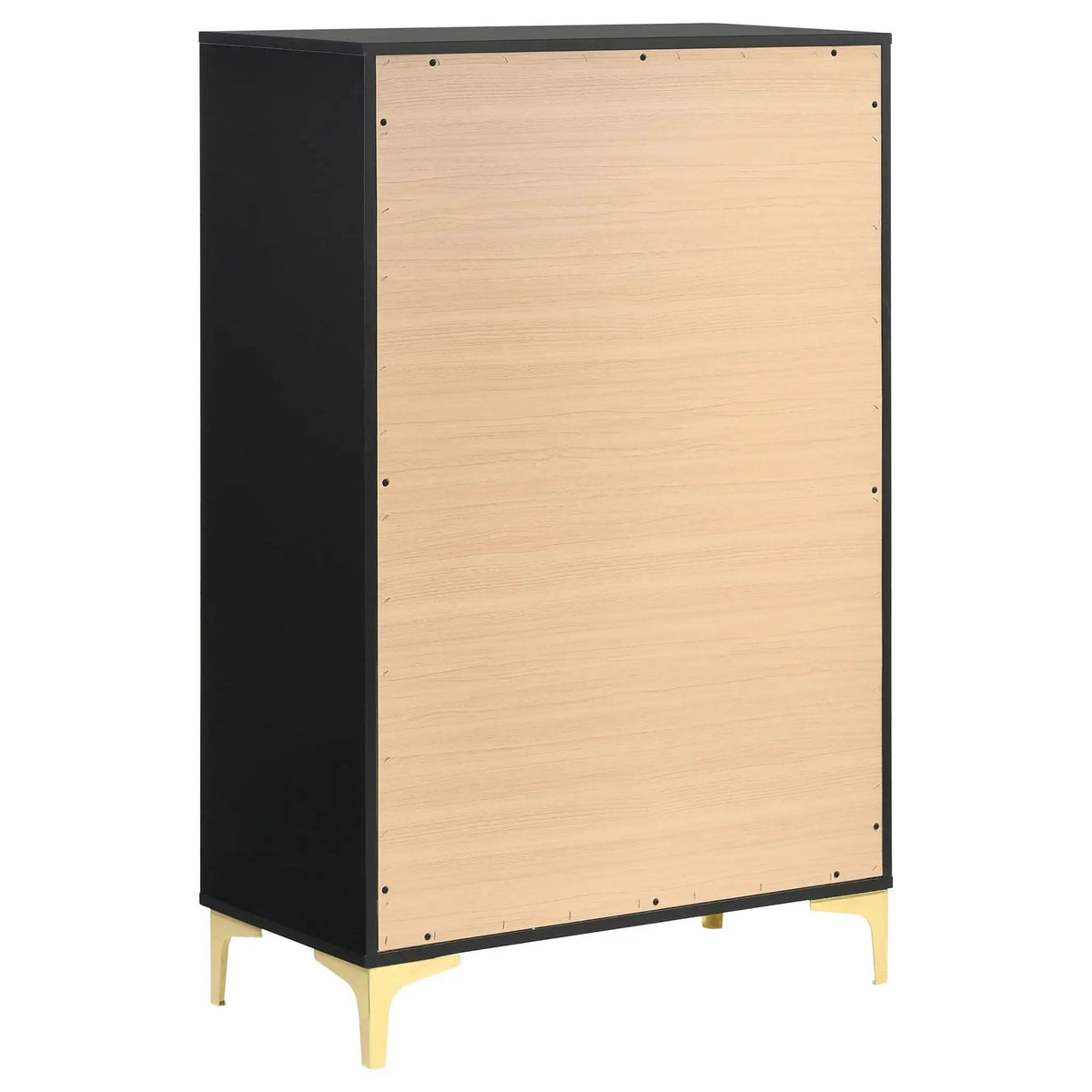 Kendall 5-drawer Bedroom Chest | 31.5 x 15.75 x 49.75 in | 5-Drawer | Black