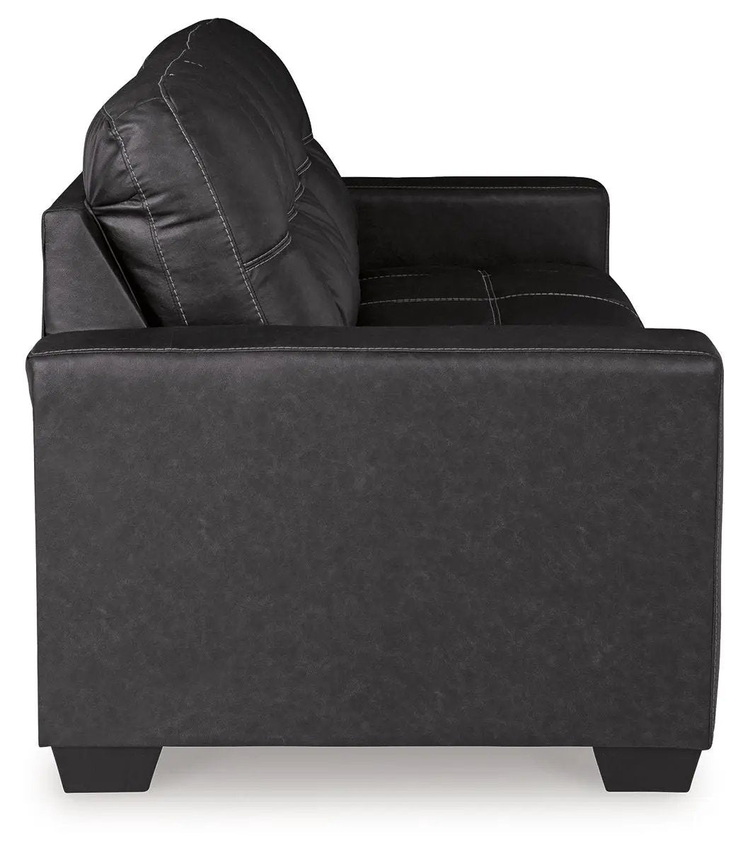 Barlin Mills Sofa | Faux Leather | Versatile Style | 85 Inch Length