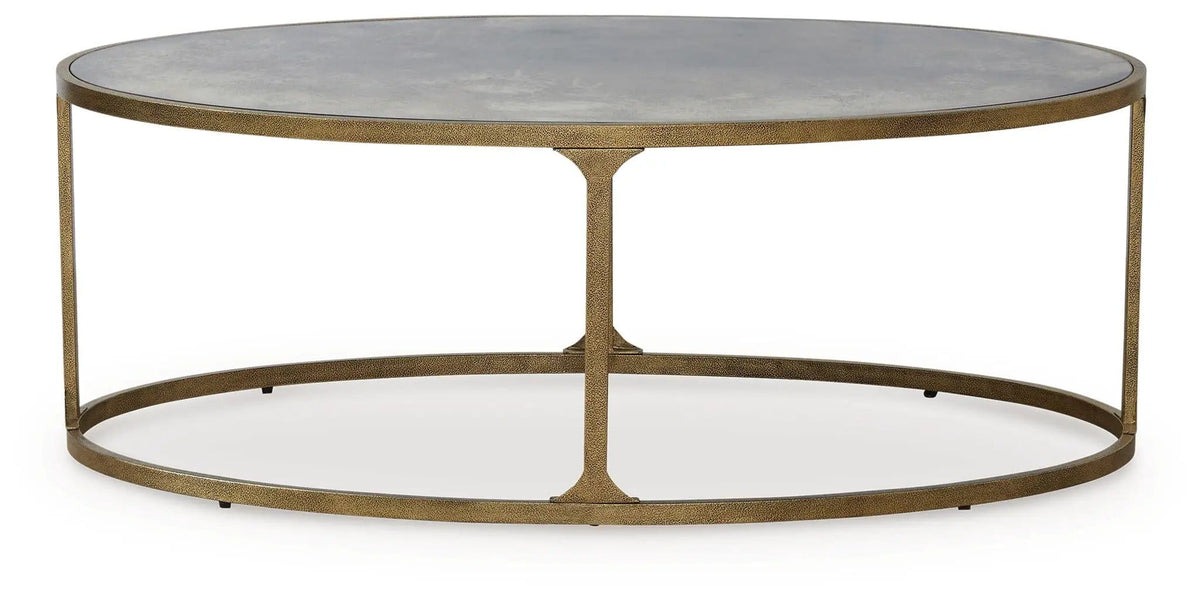 Korajane Table | 2 Pieces | Faux Marble & Tempered Glass | Living Room