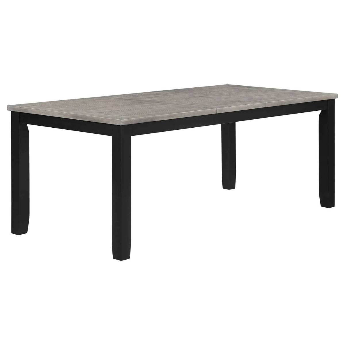 Elodie 5-piece Rectangular Extension Leaf Dining Set | 5-Piece Set | Metal & Wood | Black