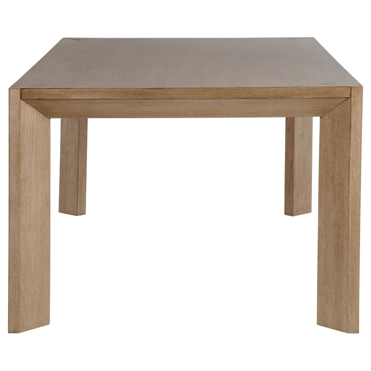 Bruner 72-inch Rectangular Wood Dining Table Natural | 72.25 x 42.25 x 30 in | Rubberwood & Engineered Wood | Brown