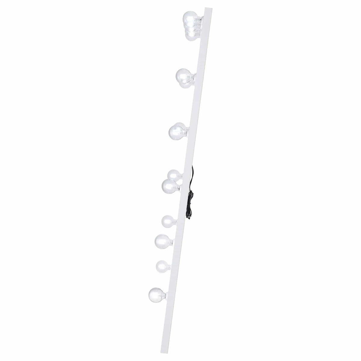 Zayan 32 x 71 Inch Floor Mirror LED Lighting White Gloss | 32 x 5.5 x 71 in | Home Furniture | Home