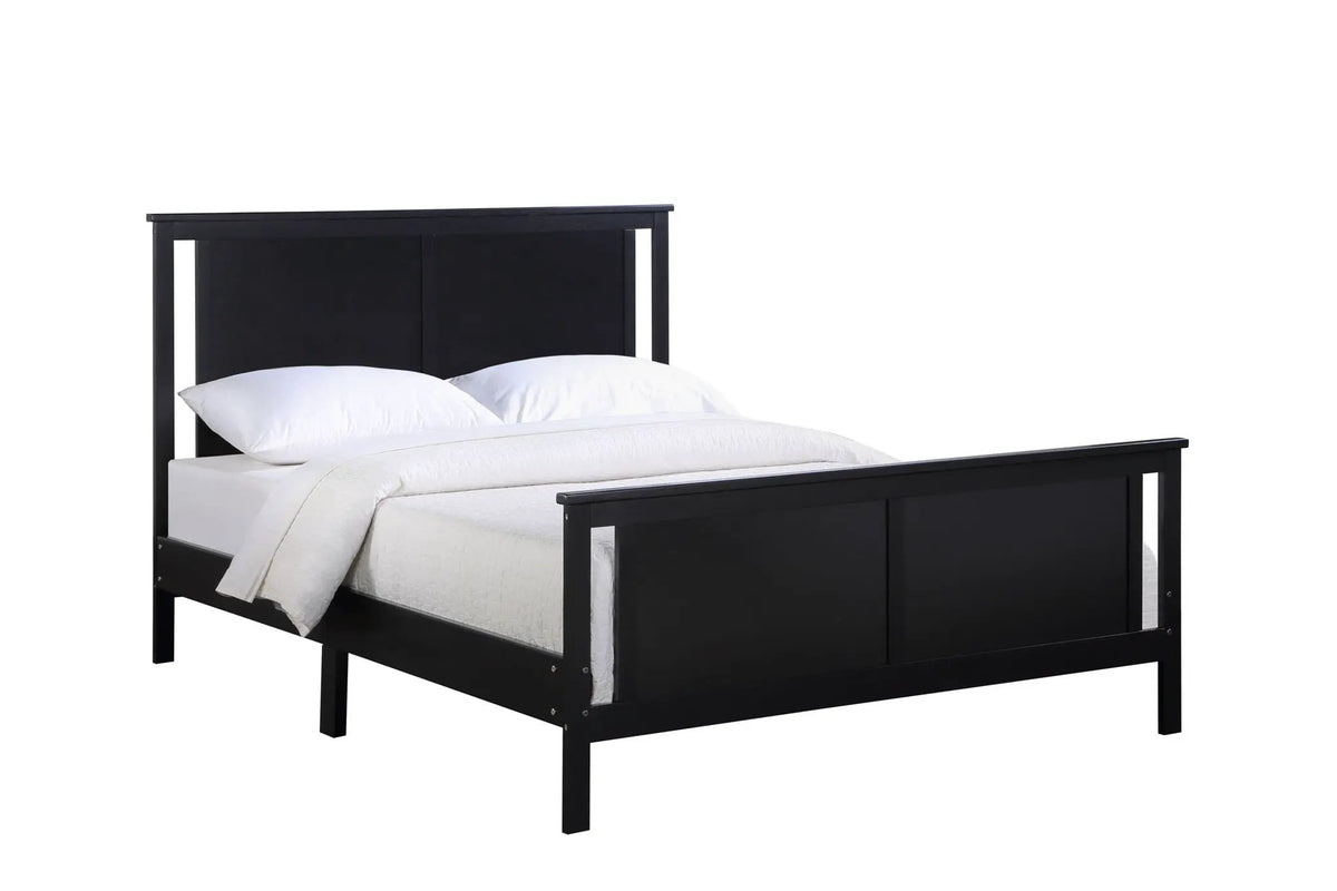 Connelly Twin Panel Bed | Split Panel Headboard | Reversible Back Panel | Traditional Heritage Design