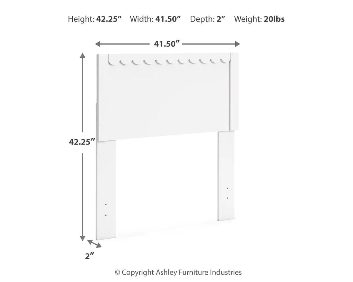 Hallityn Panel Headboard | 2 Pieces | Home Furniture | Home