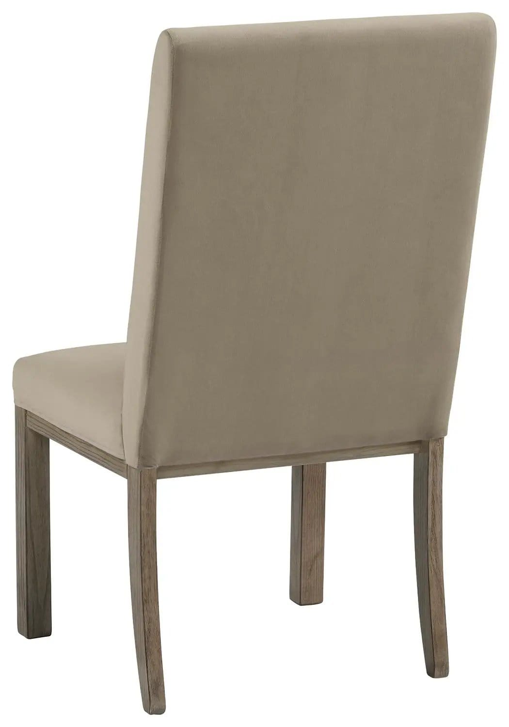 Chrestner Dining UPH Side Chair (Set of 2) | 20.5 x 23.5 x 39.5 in | Dining Room Furniture | Gray / Brown