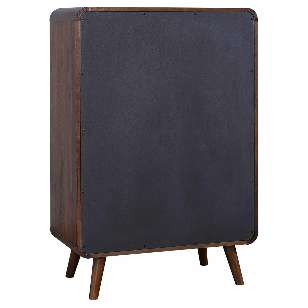 Robyn 5-drawer Bedroom Chest of Drawers Dark | 35.75 x 17 x 52.75 in | Engineered Wood & Walnut | Walnut