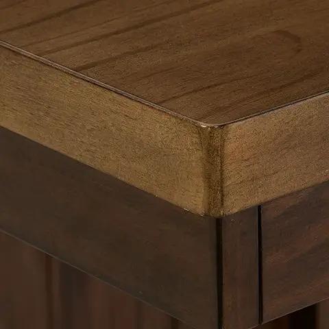Rylandeen Counter Height Extension Table | Light Brown And Dark Brown | 86 Inch Width | One Leaf