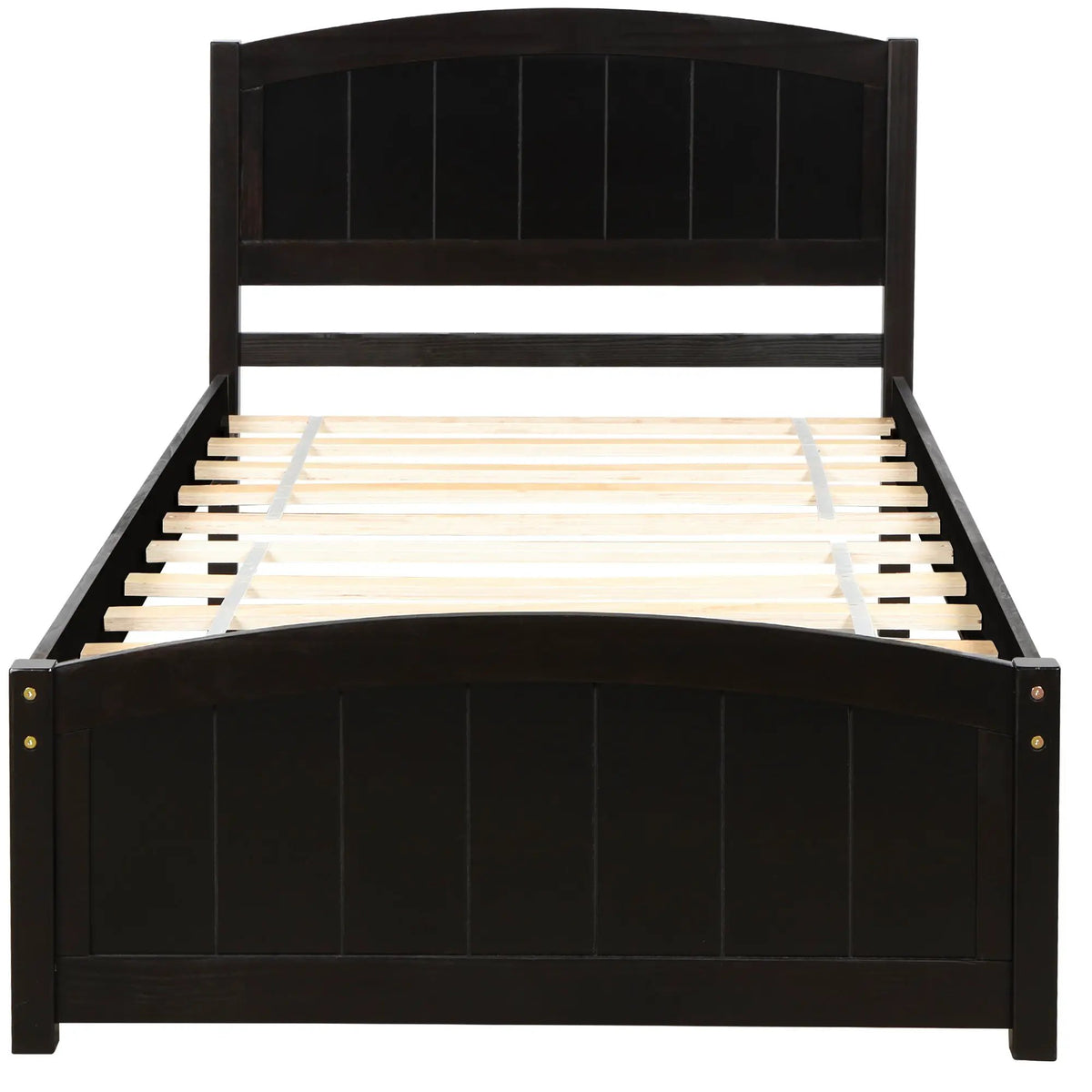 Wood Platform Bed | Headboard And Footboard | Slat Support | Minimalist Style