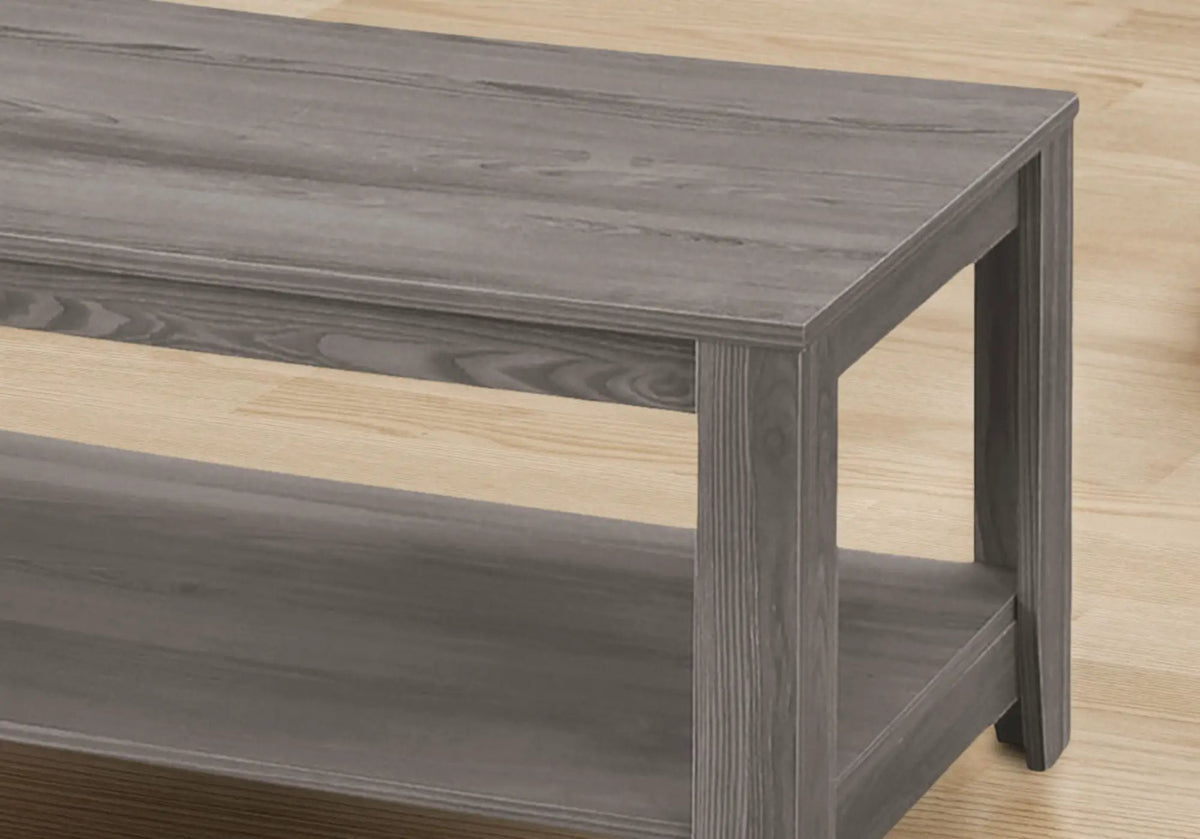 Transitional Table Set | Coffee And End Tables | Set Of 3 | 42 Inch Coffee Table