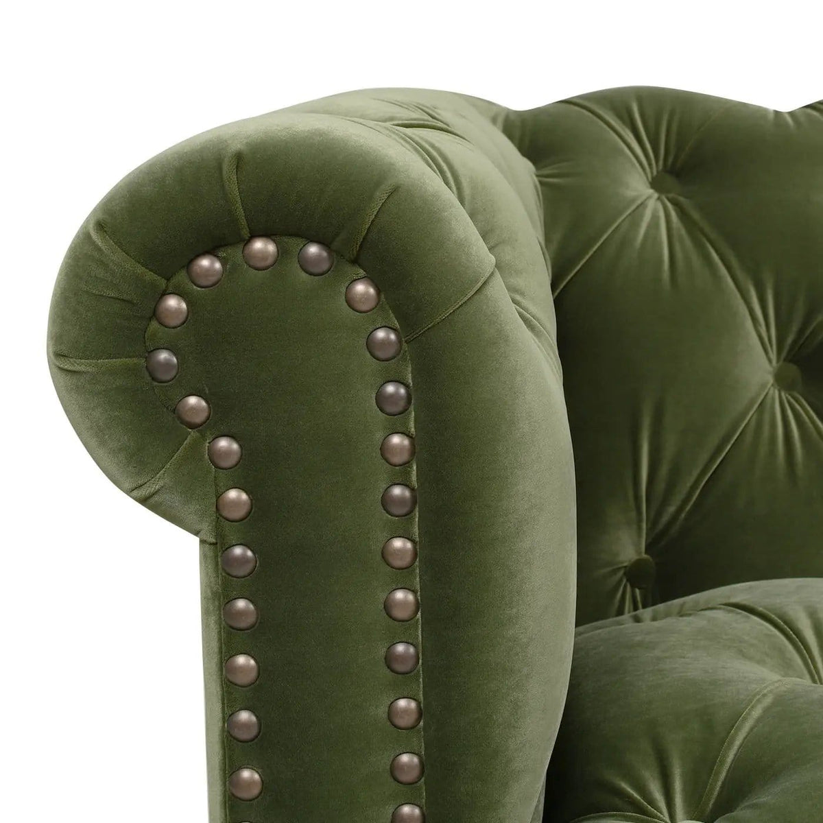 Alto Tufted Chesterfield Sofa | 2 Pieces | Fabric & Iron | Living Room
