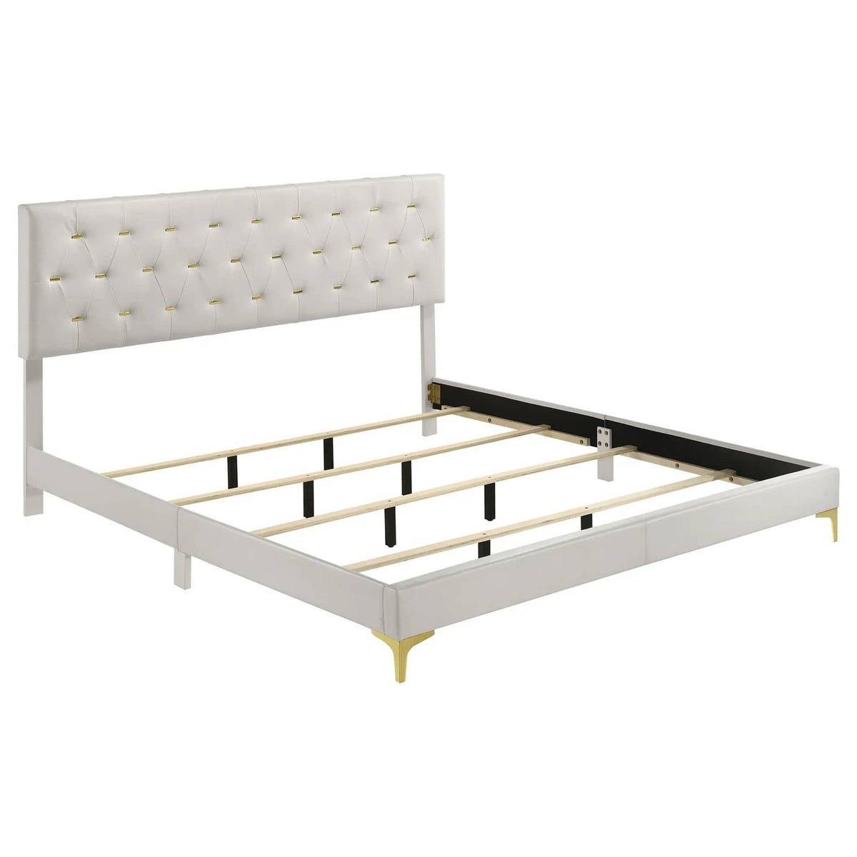 Kendall 4-piece Eastern King Bedroom Set | 4-Piece Set | Bedroom Furniture | White