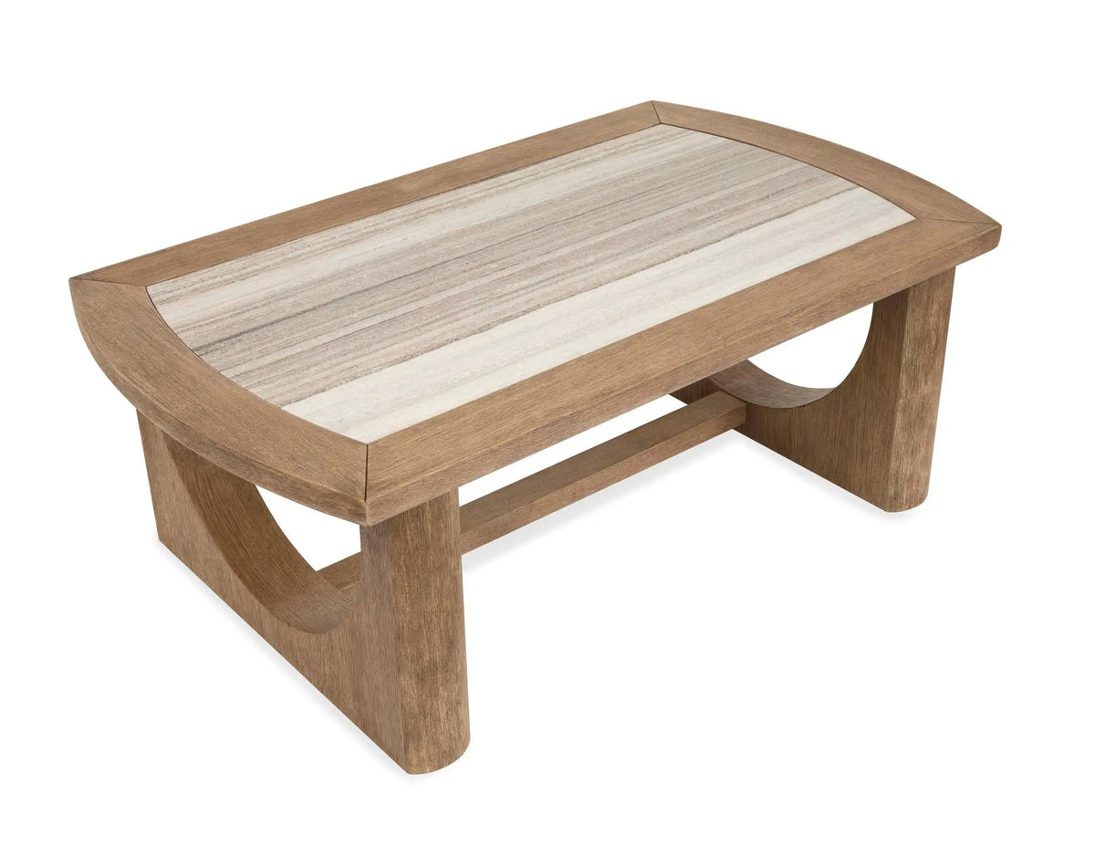 Bradford Rectangular End Table | Granite Top | 26 Inch Width | Versatile Design