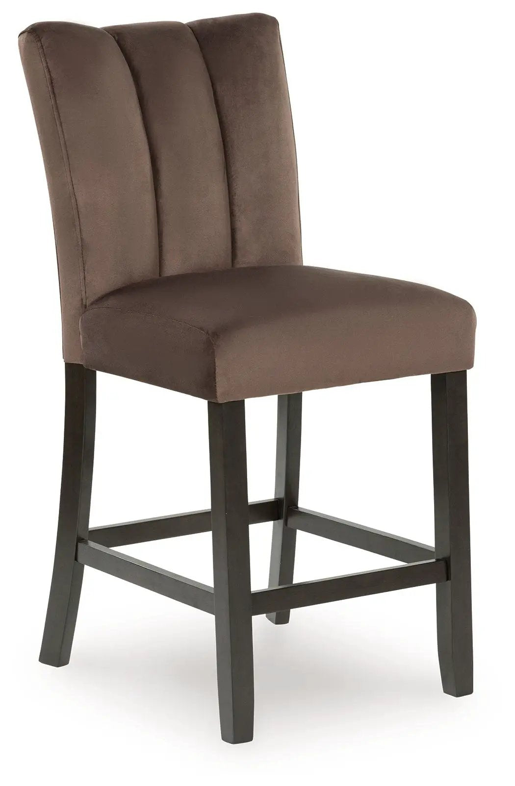 Jeshina Upholstered Barstool | Set Of 2 | Mocha | 25.38 Inch Seat Height