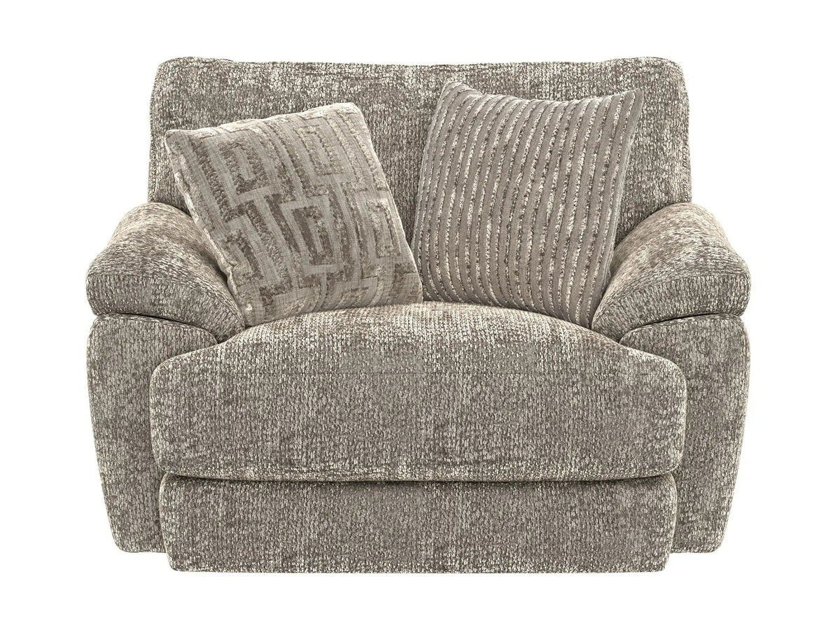 Jaden Chair 1/2 | 2 Pieces | Chenille & Fabric | Living Room