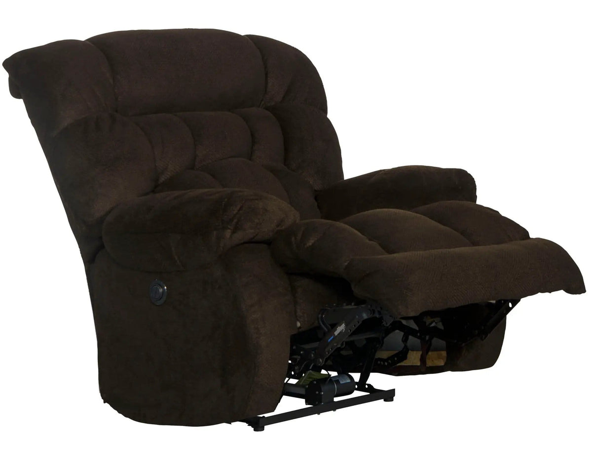 Daly Power Lay Flat Recliner Reclining Chair | 4 Pieces | Polyester & Fabric | Living Room
