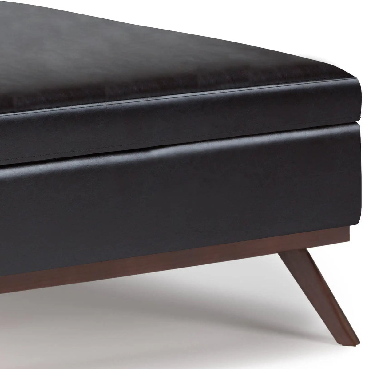 Owen Square Coffee Table Storage Ottoman | Hydraulic Lift-Up Lid | Multifunctional | 35.8 Inch Width