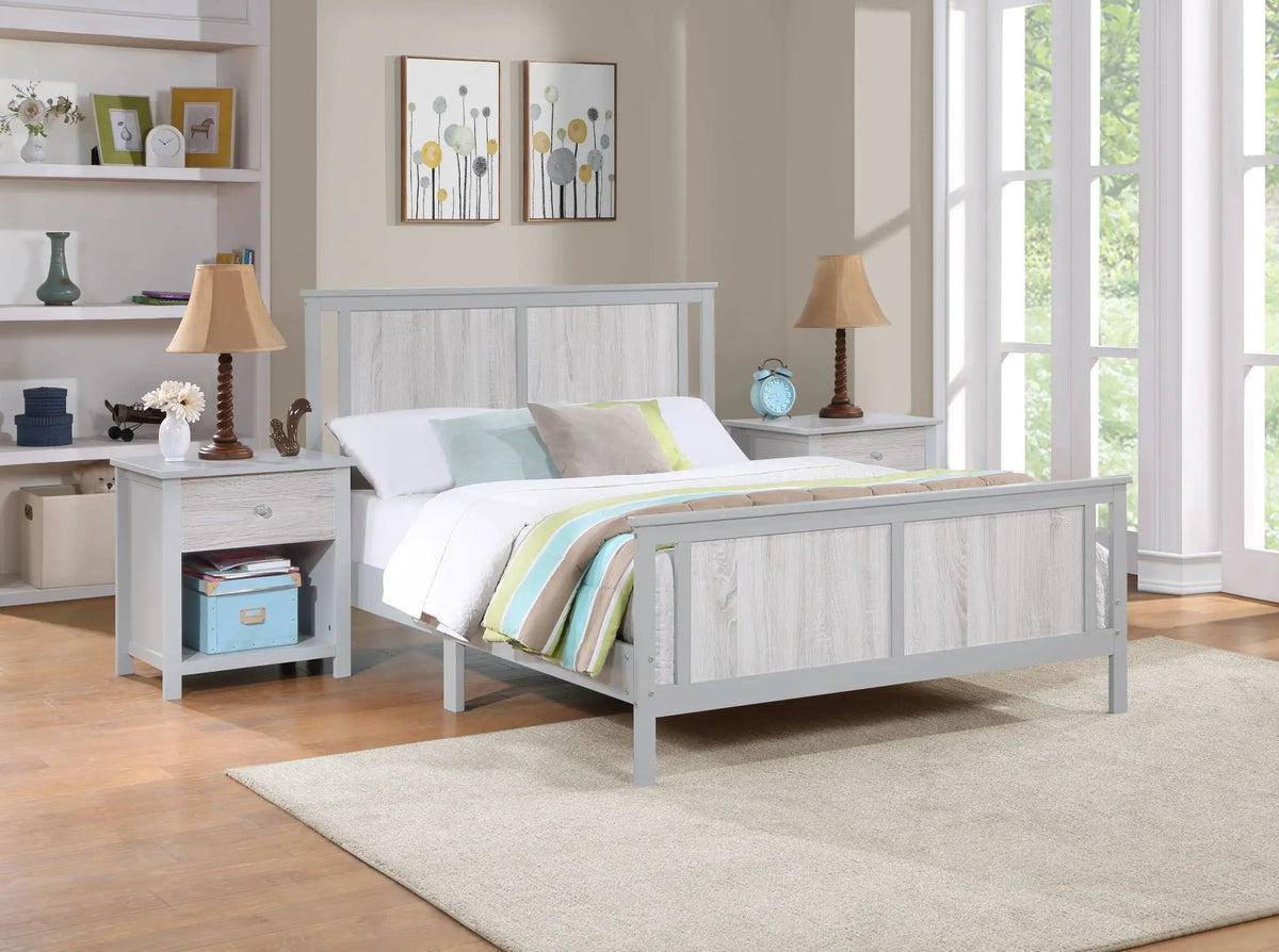 Connelly Nightstand | Solid Wood Construction | Sleek Finish | Compact 22 Inch Width