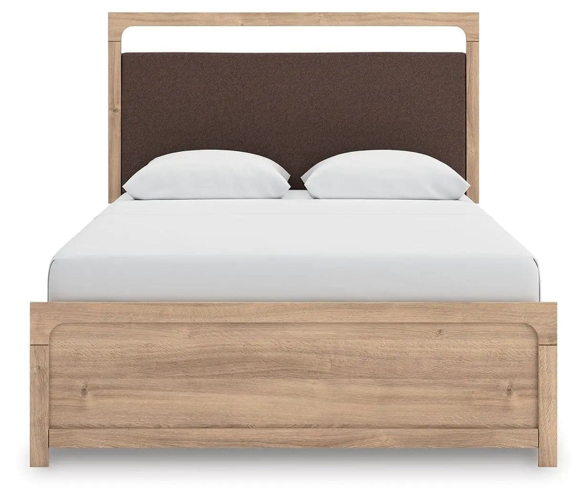 Kinlanni Upholstered Platform Bed | 2 Pieces | Fabric & Wood | Bedroom