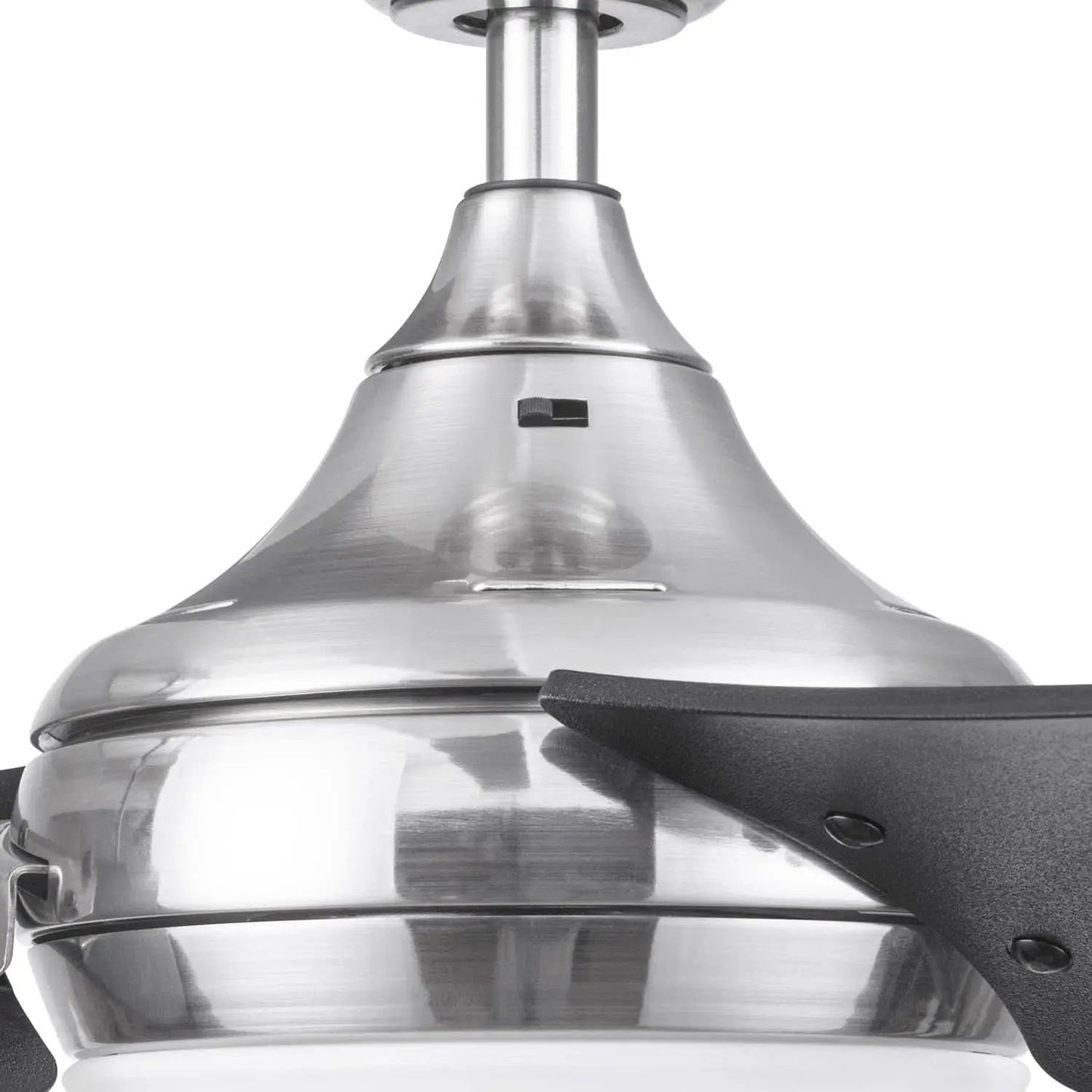 52 Inch Brushed Nickel LED Ceiling Fan With Remote from PriceLows™