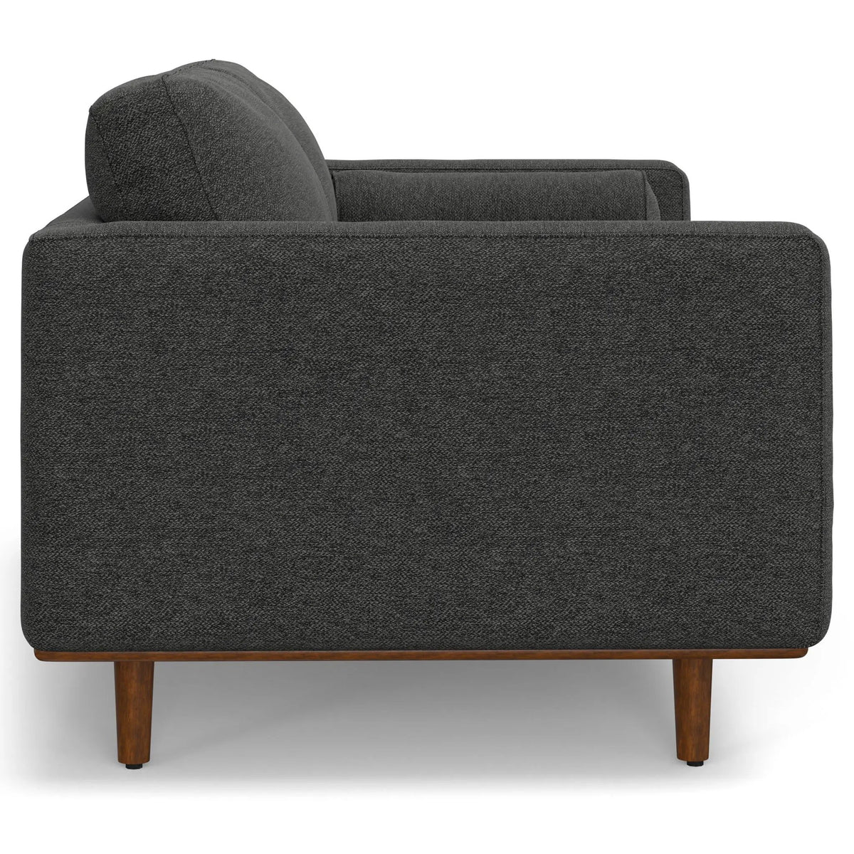 Morrison Upholstered Sofa | Recycled Blend Fabric | Single Bench Seat Cushion | 72 Inch Length
