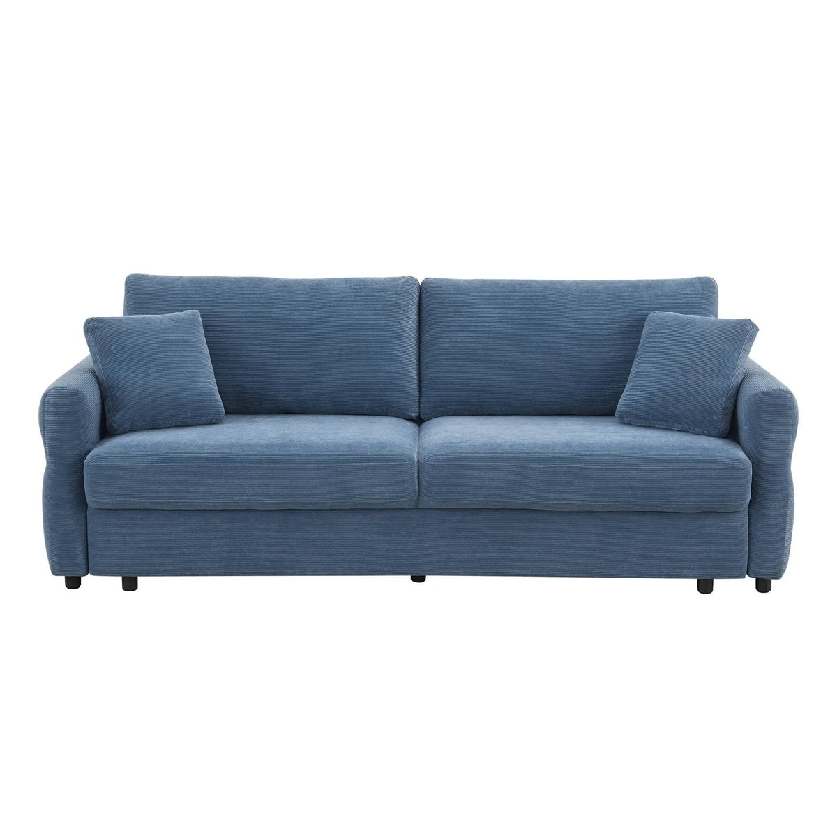 Haran Pull Out Sleeper Sofa With Storage | 2 Pieces | Fabric | Living Room