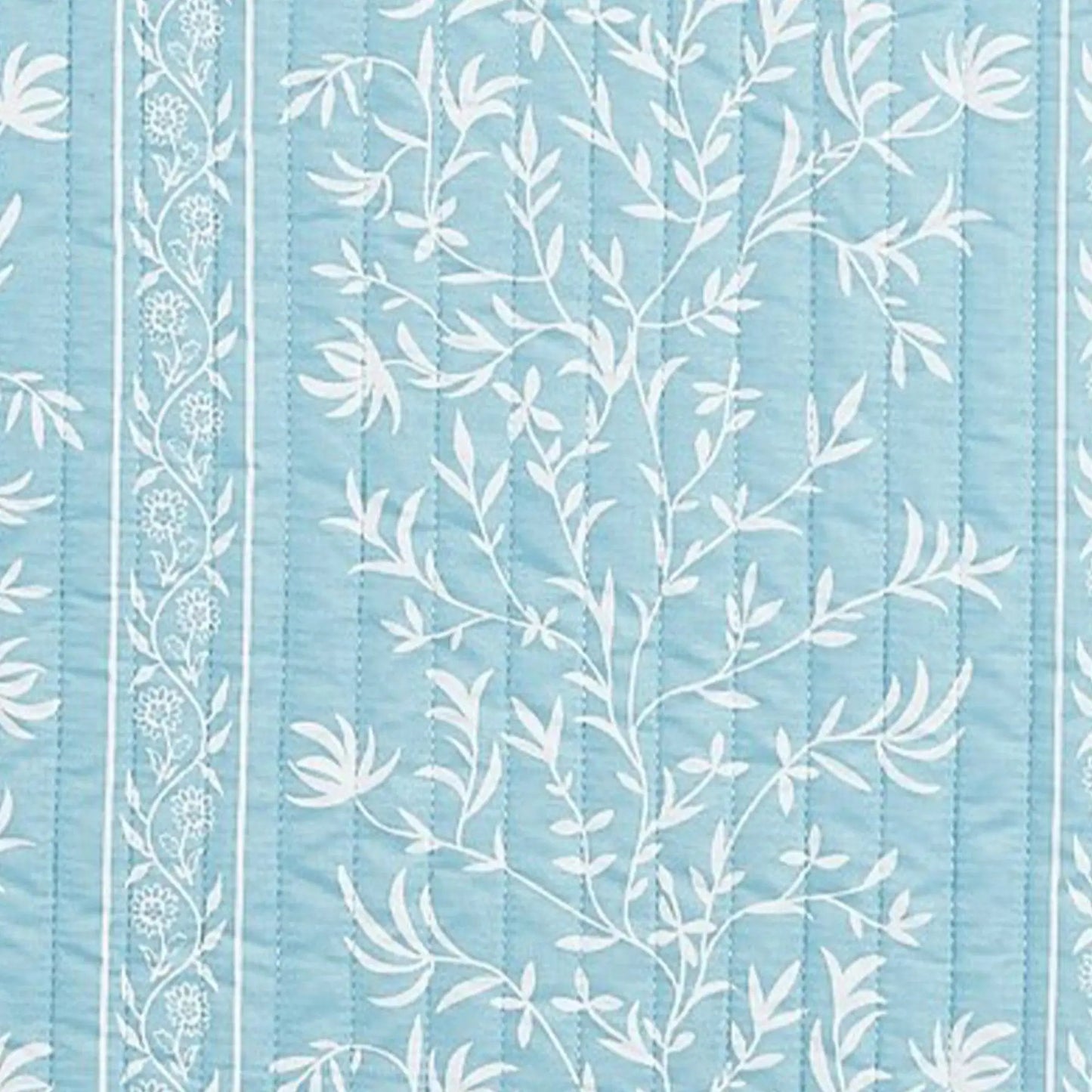 Blue Floral Quilt Set - Senna Collection from PriceLows™
