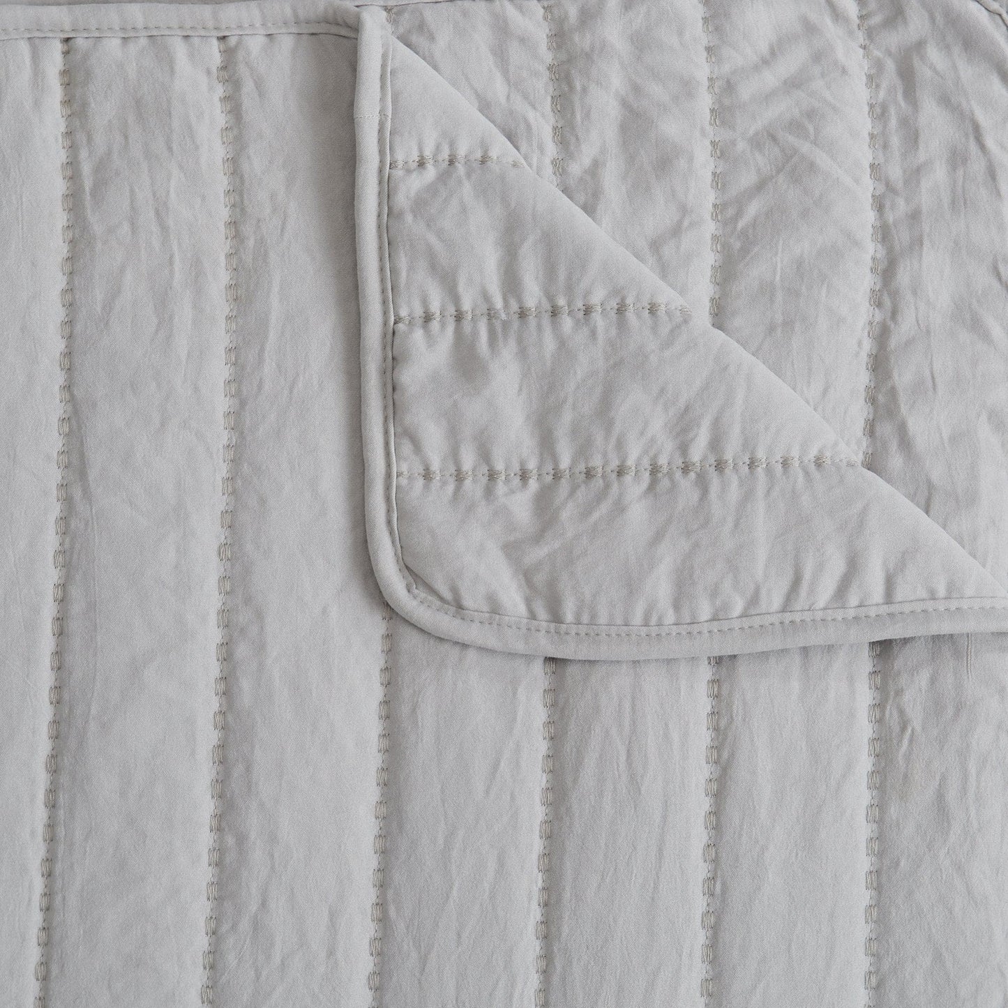 Solid Striped Quilt - Virginia Collection from PriceLows™